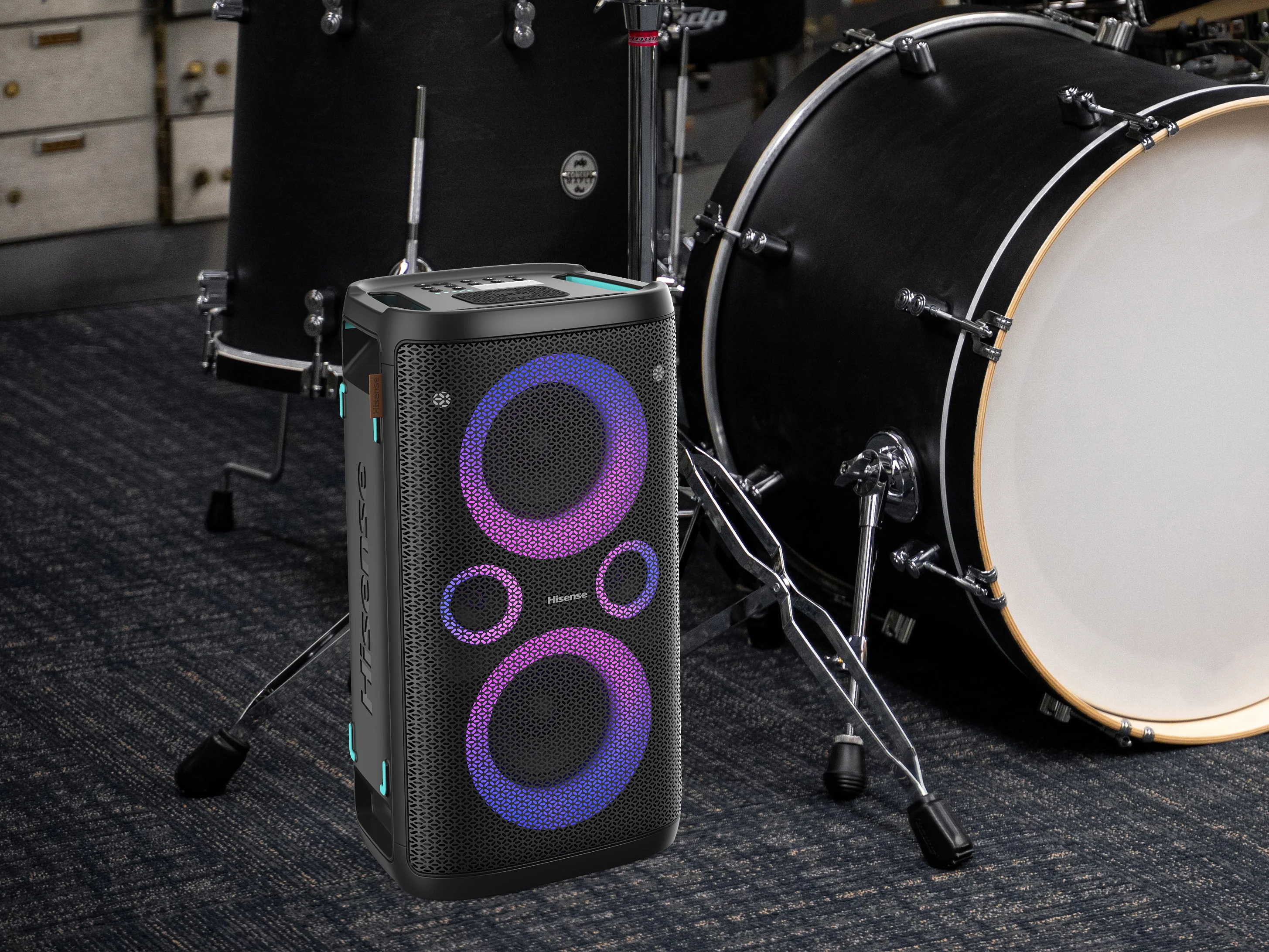 Party Rocker HP100: Portable Party "Hype Crew," Maxed-Out Sound and Lights